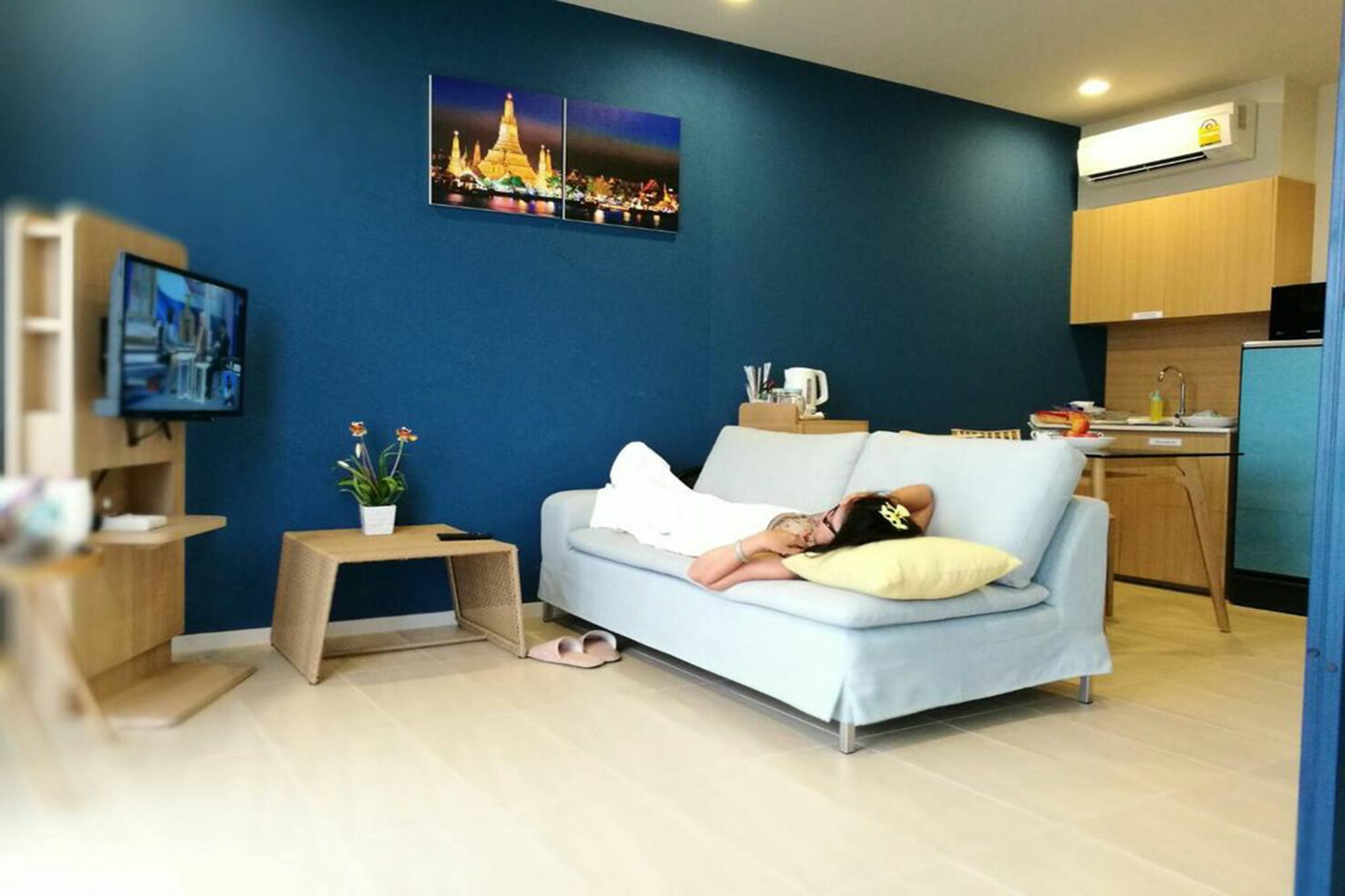 Blue Sapphire Apartman Ban Hup Kaphong Kültér fotó